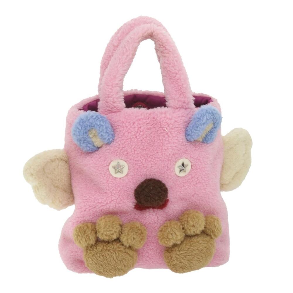 Gucci Wool Handbag Bore Pink